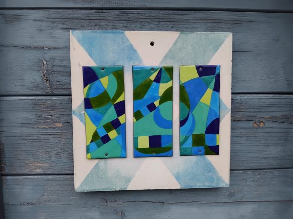Le triptyque azur