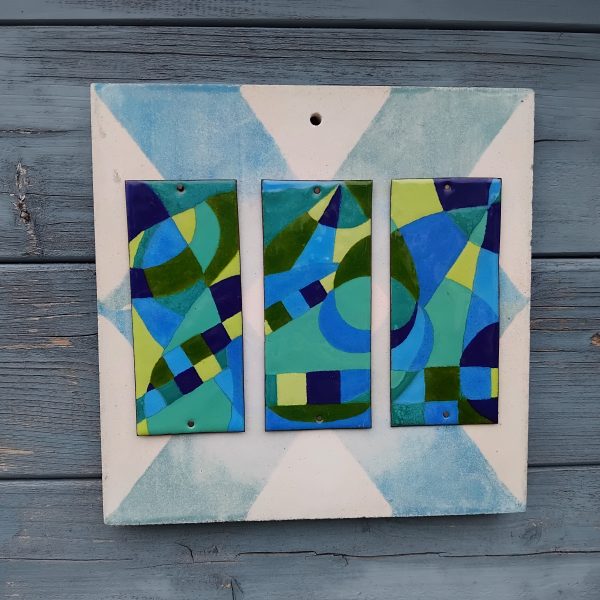 Le triptyque azur