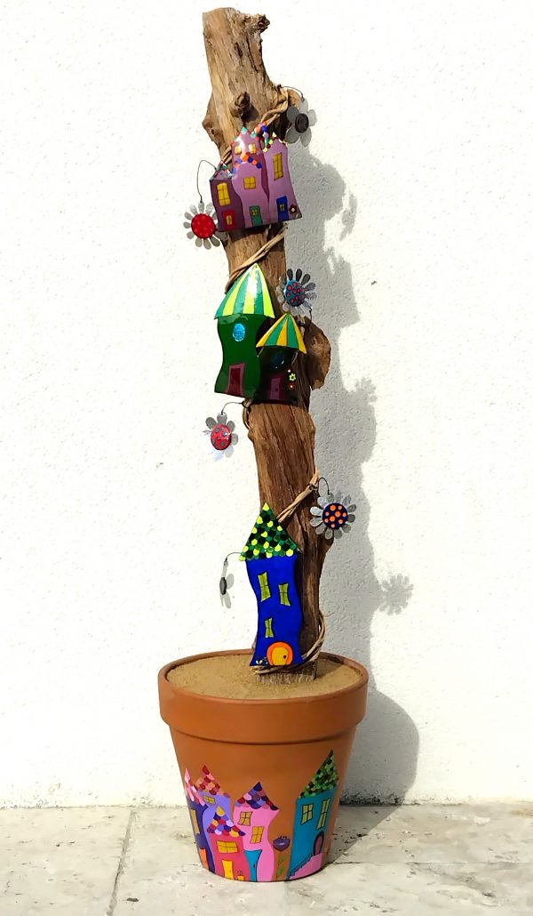 Les maisons fleurs