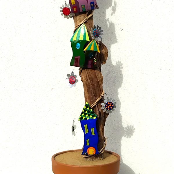 Les maisons fleurs