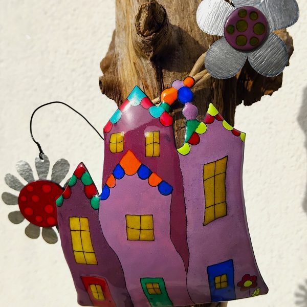 Les maisons fleurs